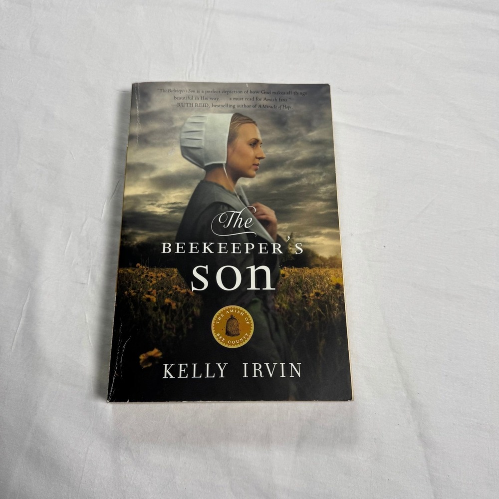 Kelly Irvin The Beekeeper's Son Book Adult OS Black Amish Romance Novel